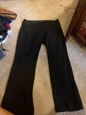 Maurices Black Wide-Leg Dress Pants